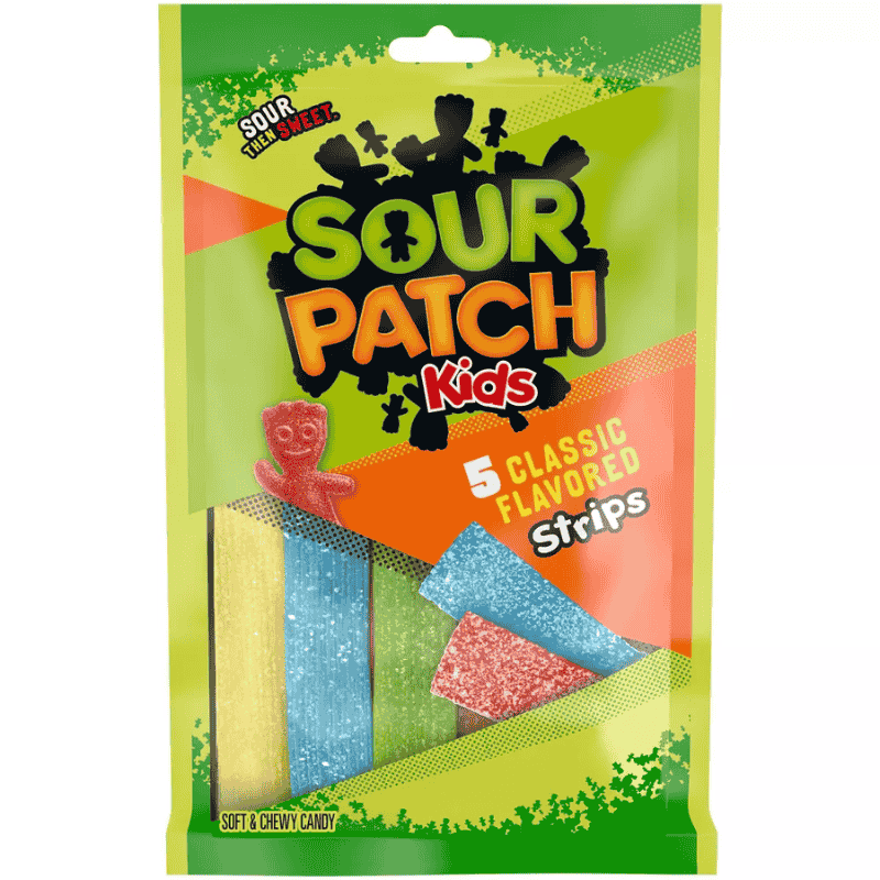 sour patch kids candy strips 3.5oz 99g