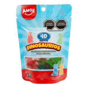 4D Dinosaurios Gomitas 65g