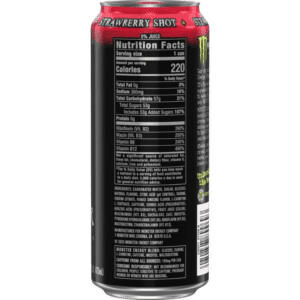 Monster Energy Strawberry Shot