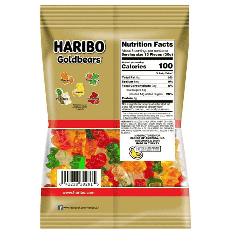 Haribo Goldbears 8oz 227g