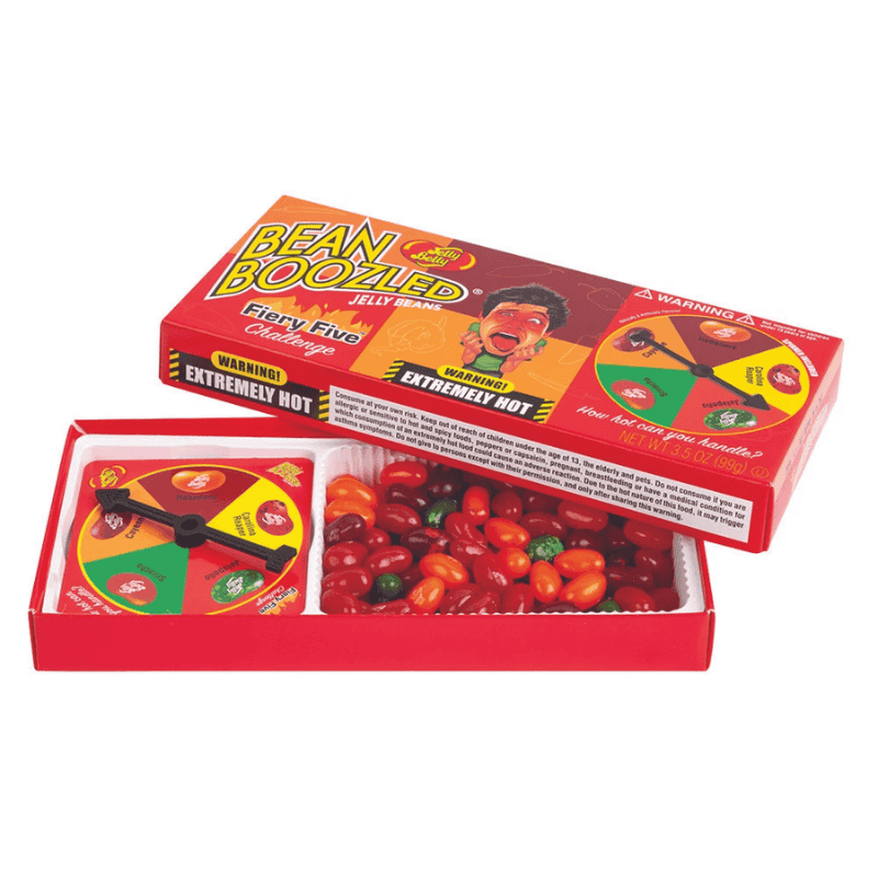 Jelly Belly BEAN BOOZLED Fiery Five Challenge 3.5oz 99g