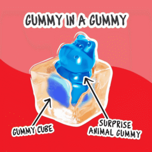 Juicy Drop Mystery Cube Original Gomitas - 5oz 142g