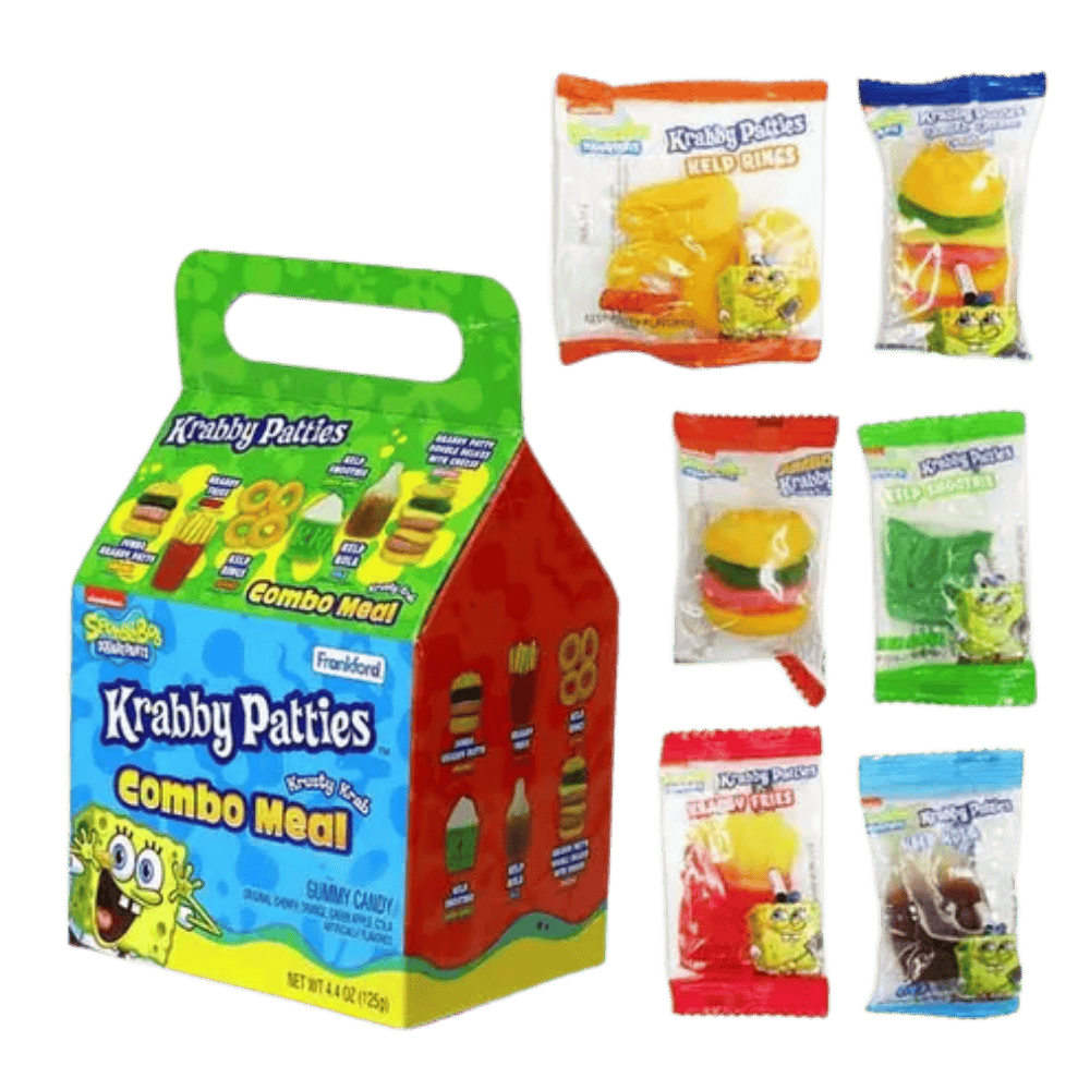 Krabby Patties Krusty Krab Combo Meal 4.4oz 125g