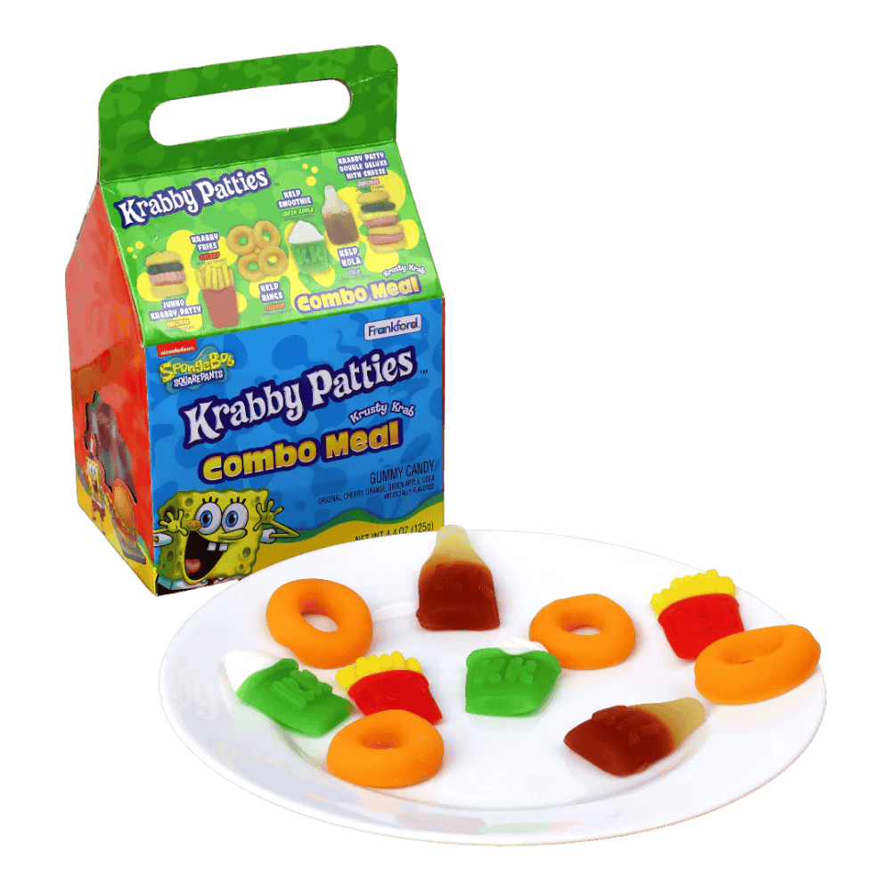 Krabby Patties Krusty Krab Combo Meal 4.4oz 125g