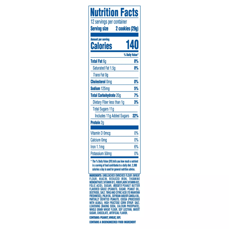 OREO Reese's Peanut Buttery Creme con Galletas Oreo 12.35oz 350g - Imagen 2