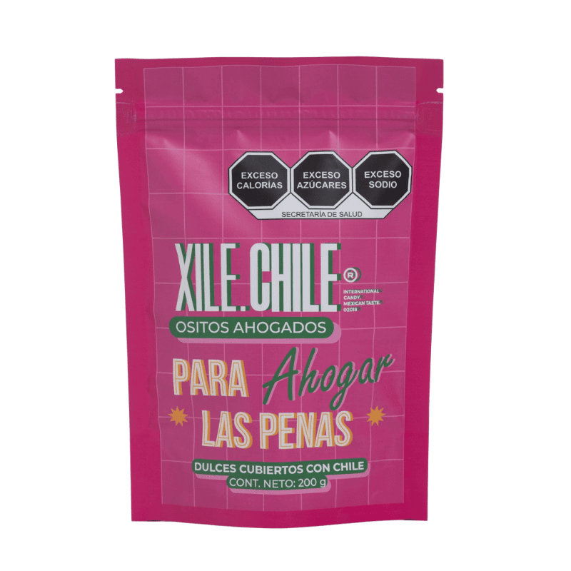 Xile Chile Ositos Ahogados Para Ahogar las Penas 200g