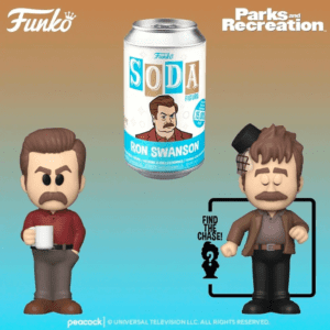 Funko Soda Figura Ron Swanson Parks and Recreation