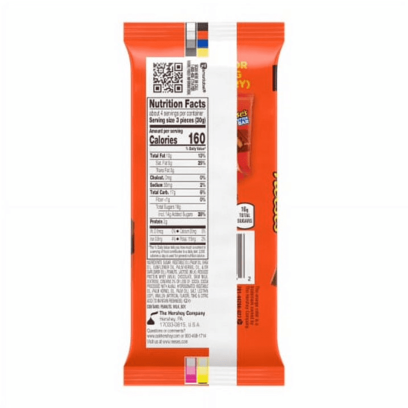 Reese's XL Peanut Butter Bar 4.5oz 120g