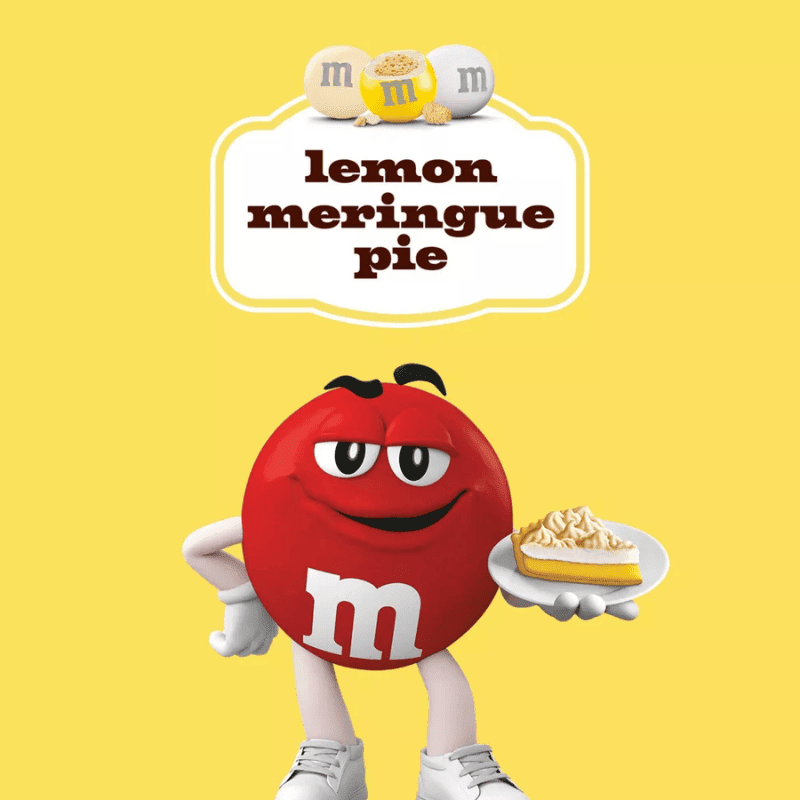 Bakery Collection M&Ms Lemon Meringue Pie Sharing Size 7.4oz (209g)