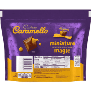 Cadbury Caramello Miniatures Share Size