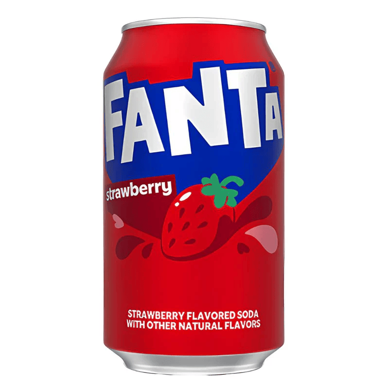 Fanta Strawberry.