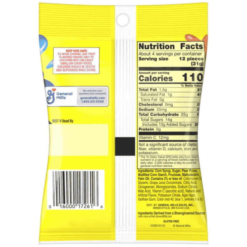 gushers tropical 120g
