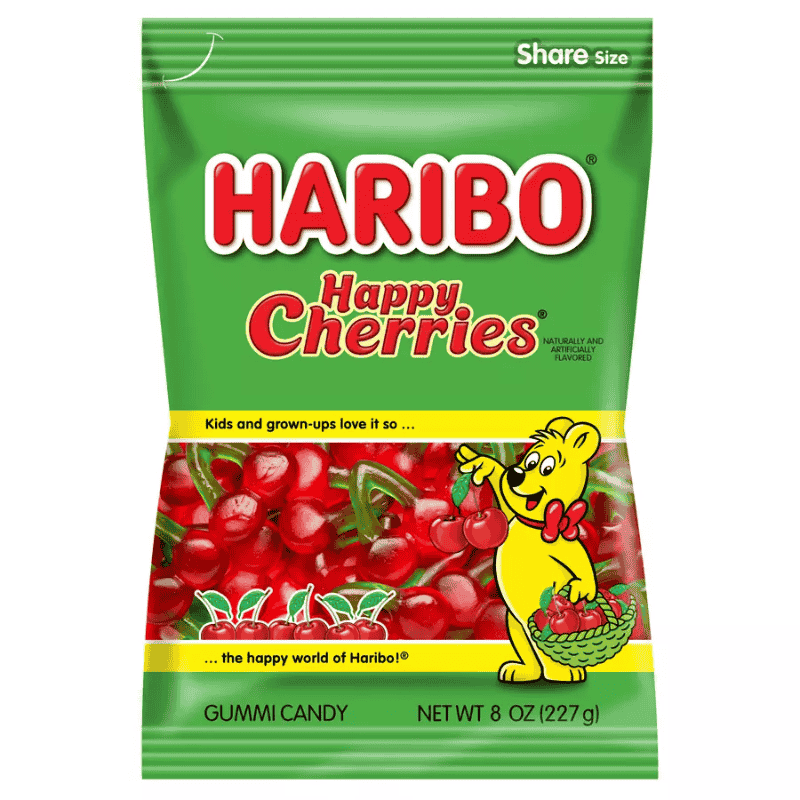 haribo happy cherries 227g