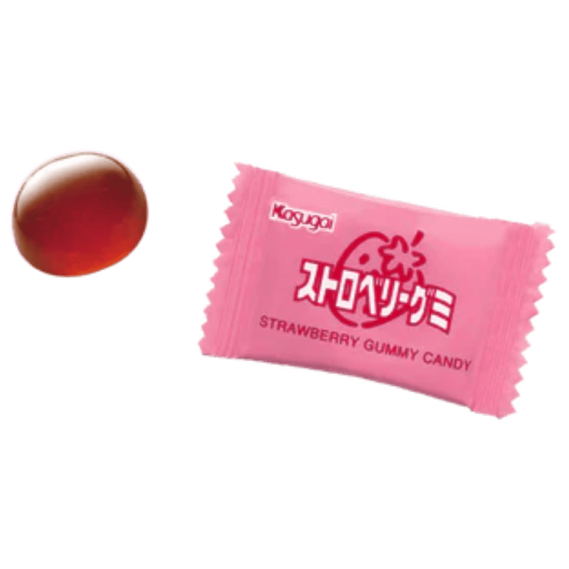 Kasugai Frutia Japanese Strawberry Fresa Gummy 102g