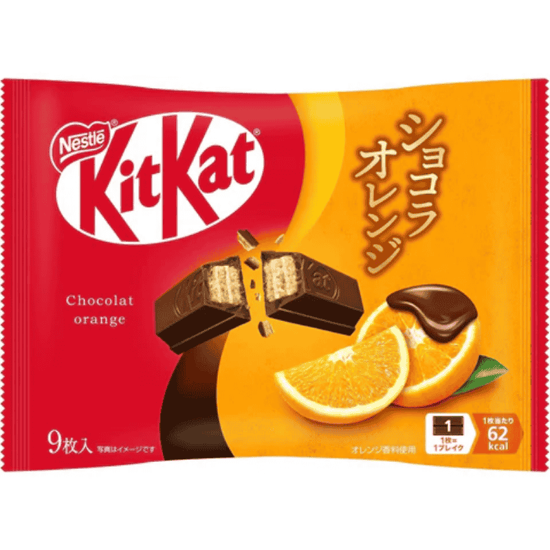KitKat Chocolate Naranja 9 pack 104.4g