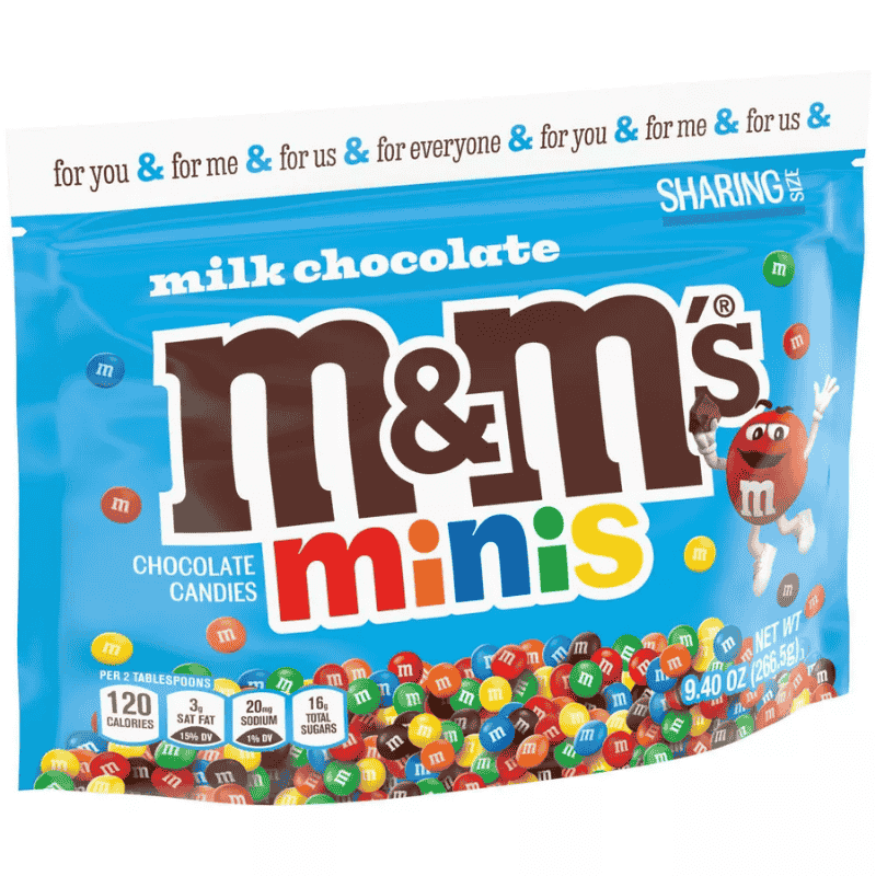 Milk Chocolate M&Ms minis Sharing Size 9.40oz 266g