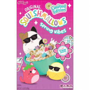 Cereal Kellogg's Original Squishmallows Spring Vibes 11.6oz (328g)