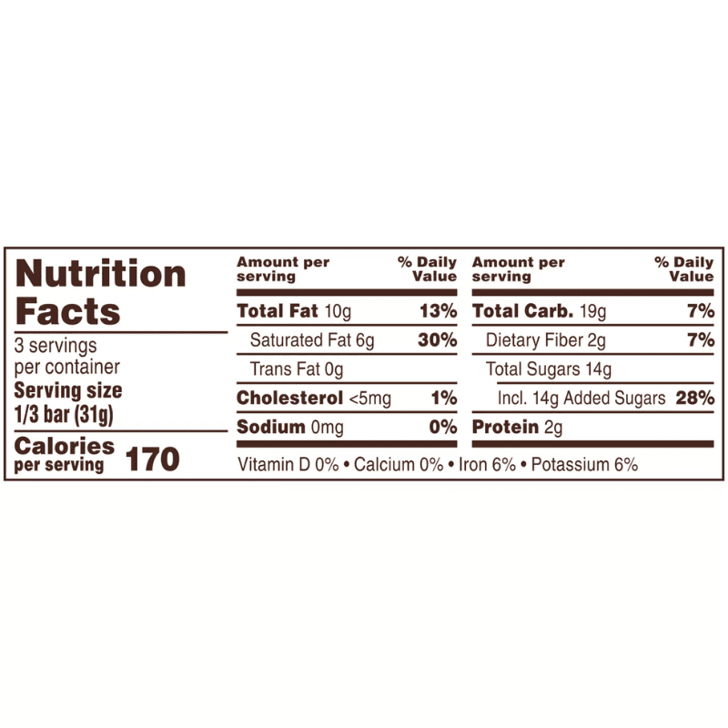 Dove Dark Chocolate Candy Bar 3.3oz (93.6g)