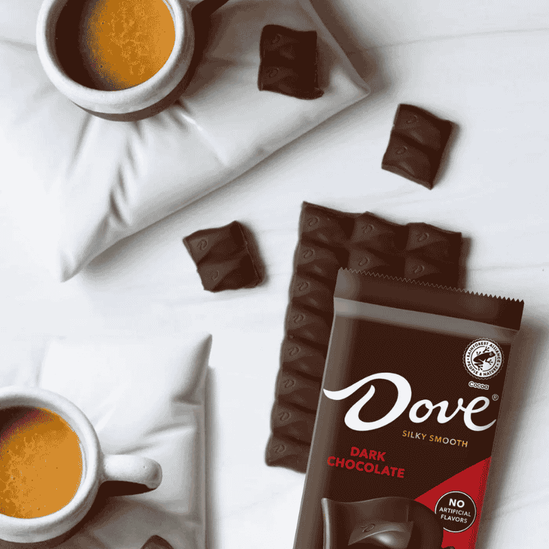 Dove Dark Chocolate Candy Bar 3.3oz (93.6g)