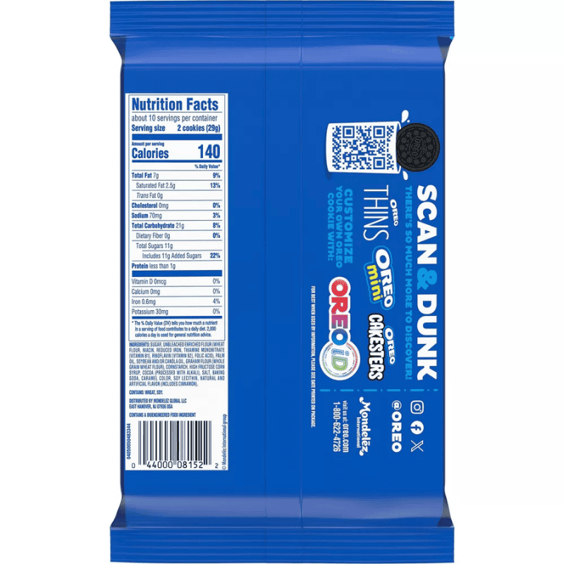 Galletas Oreo Graham Sm'Oreo 10.68oz (303g)