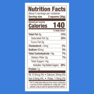 Ghirardelli Dark Chocolate Sea Salt Caramel Squares 5.32oz (151g)