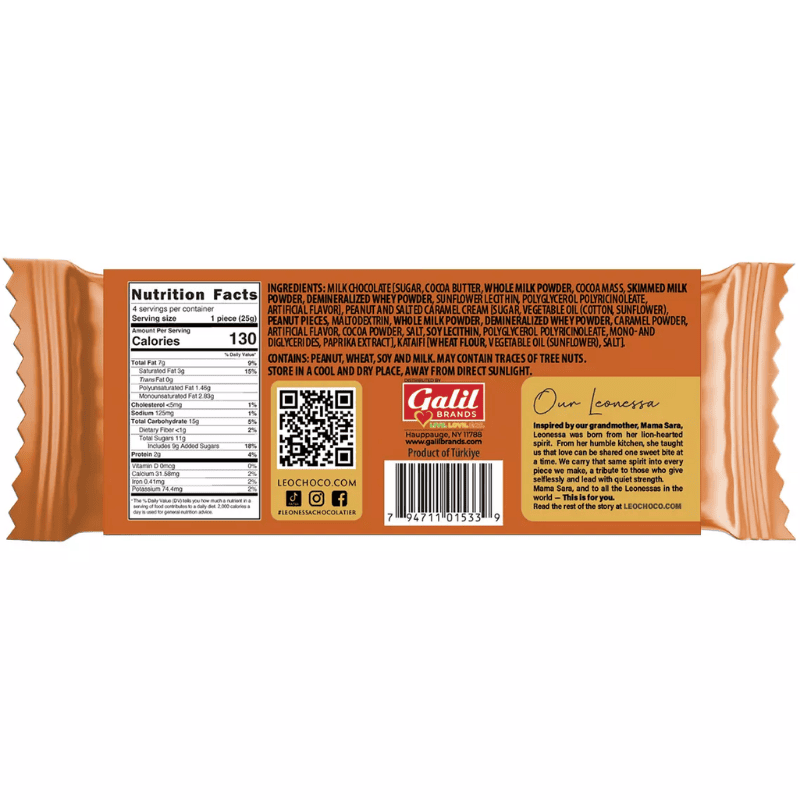 Leonessa New York Style Chocolate Bar 3.5oz (100g)