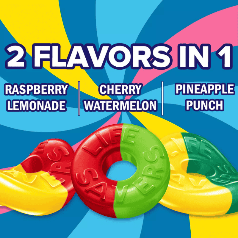 LifeSavers Collisions Gummy Candy 7oz (198g)