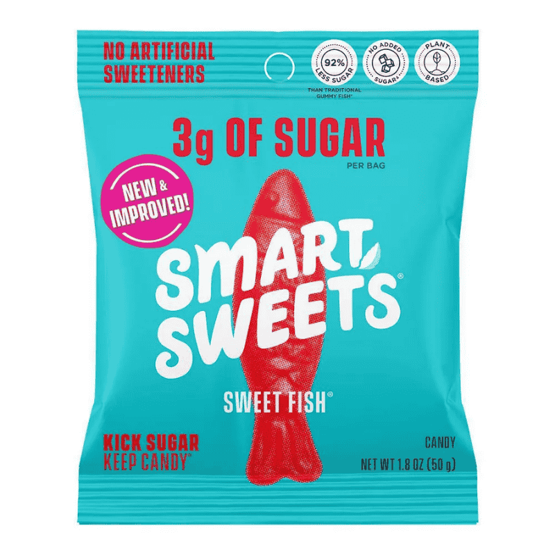 SmartSweets Sweet Fish Soft and Chewy Candy - 1.8oz (50g)
