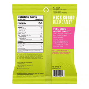 SmartSweets Tropical Sours Gummy Candy - 1.8oz (50g)
