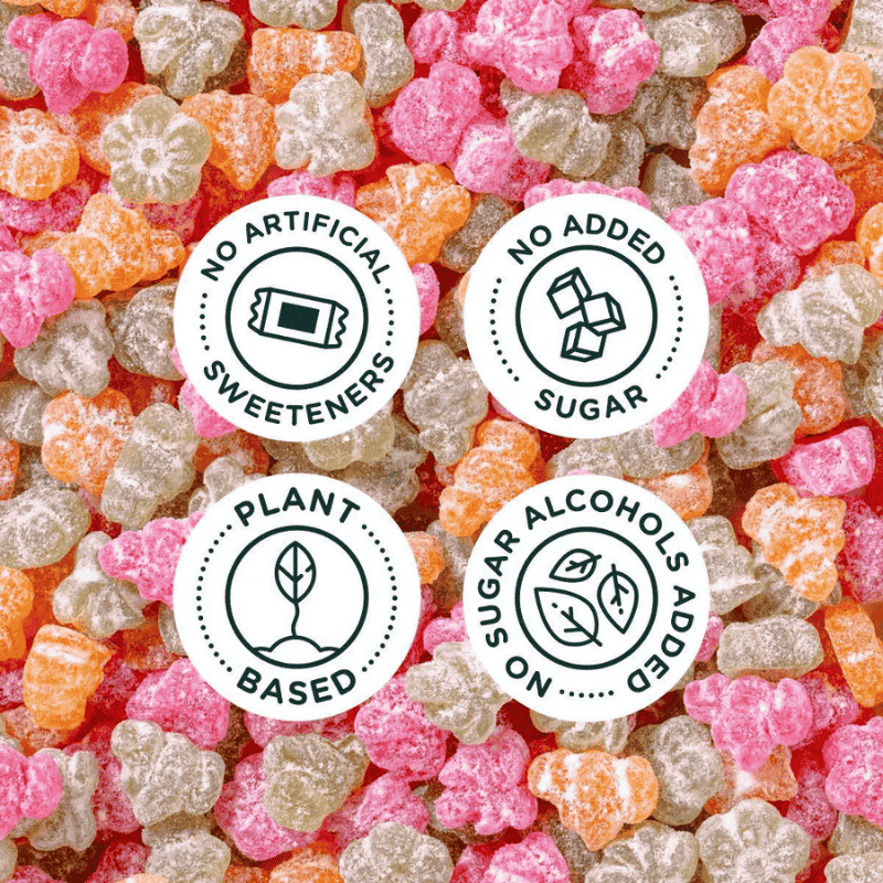 SmartSweets Tropical Sours Gummy Candy - 1.8oz (50g)