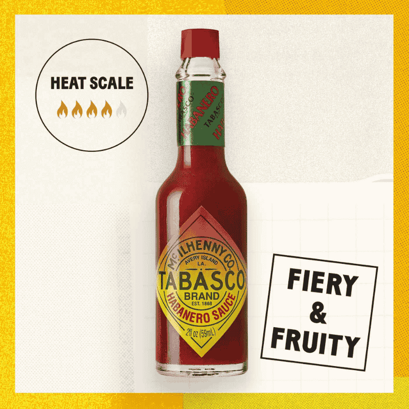 Tabasco Habanero Sauce 2oz (59ml)