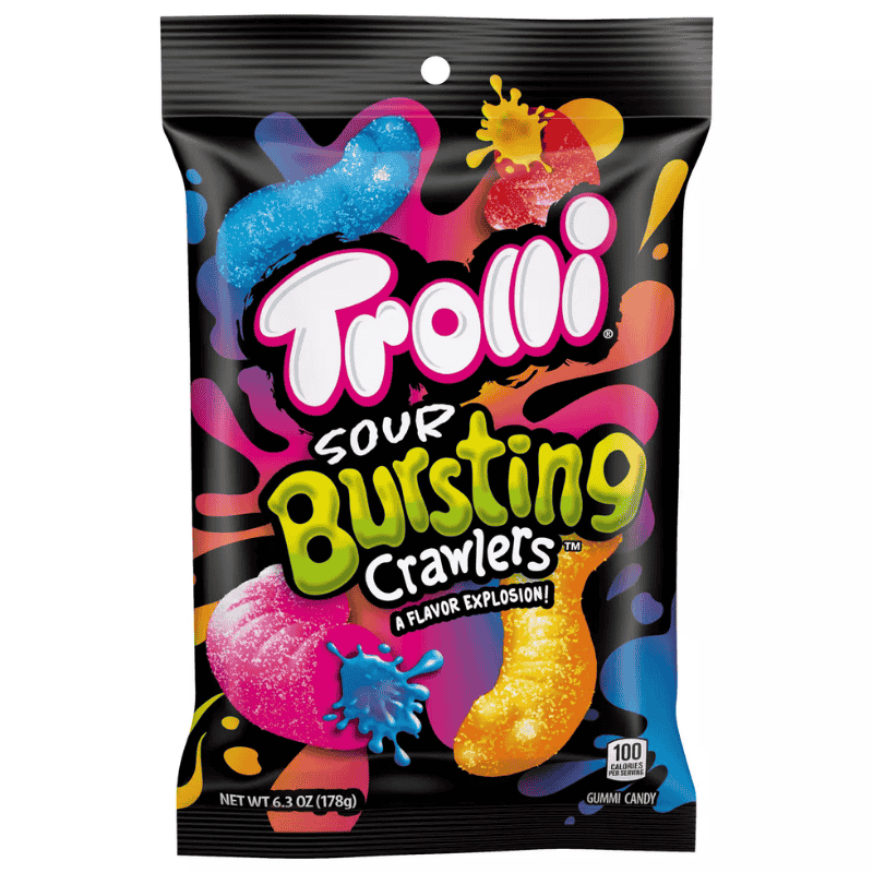 Trolli Sour Bursting Crawlers 6.3oz (178g)