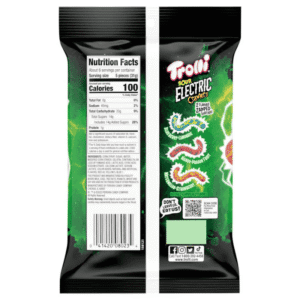 Trolli Sour Electric Crawlers Gummi Candy 6.3oz (178g)