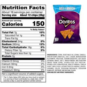 doritos spicy sweet chili