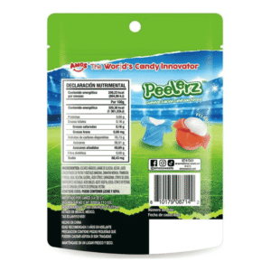 Gomitas Pelables Peelerz Edicion Futbol Fresa y Frambuesa 65g