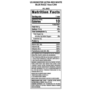 monster ultra blue razz 473ml