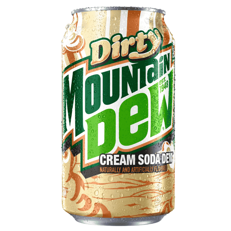 mountain dew dirty dew 355ml