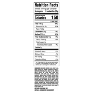 RITZ Bits Flavor Charged Fiesta Salsa Sandwich Crackers 8.8oz (249g)