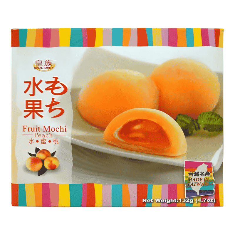 Royal Family Fruit Mochi Peach 132g