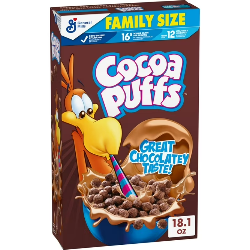 Cereal Cocoa Puffs Family Size 513g