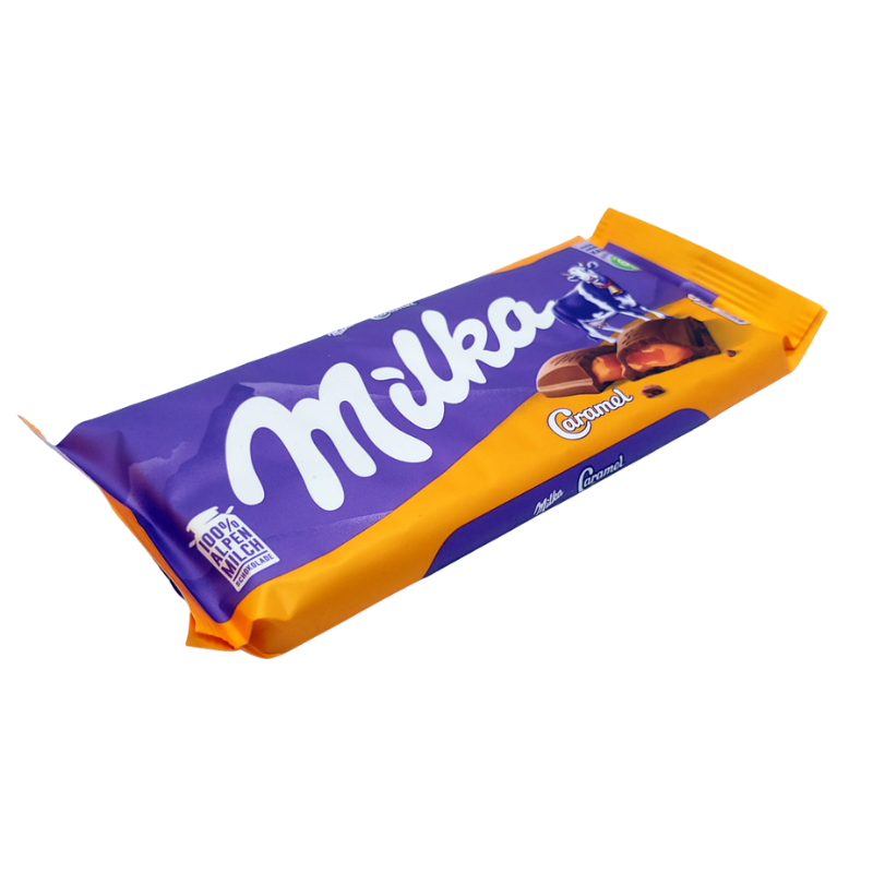 Chocolate Milka Caramel Barra 100g