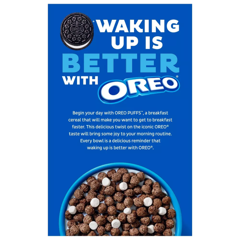Cereal OREO Puffs Family Size 467g