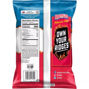 Papas RUFFLES Flamin' Hot 226.8g