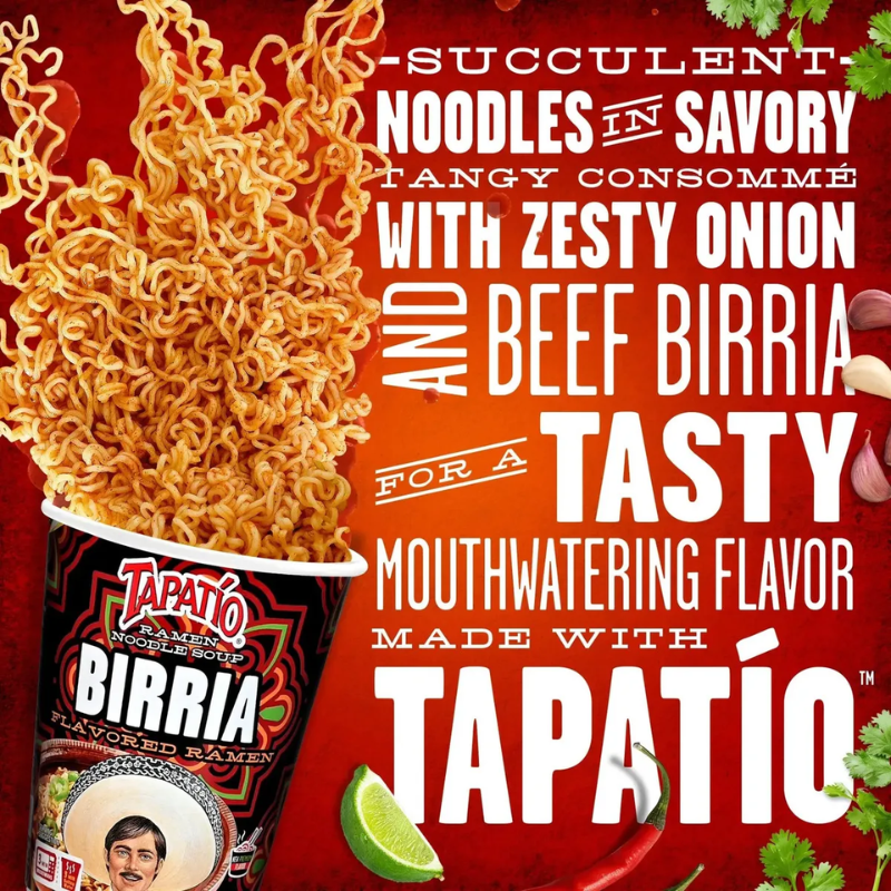 Ramen TAPATIO Birria Sobre 120g