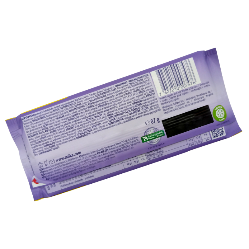 Chocolate Milka TUC Barra 100g