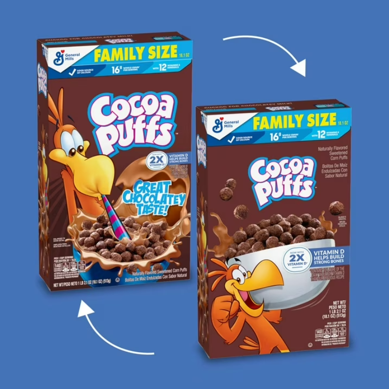 Cereal Cocoa Puffs Family Size 513g - Imagen 2