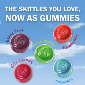 Gomitas Skittles Gummies Wild Berry 164.4g