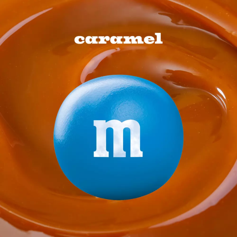 M&M's Caramel Chocolate Sharing Size 256.6g - Imagen 2