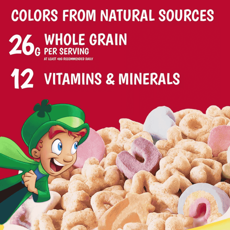 Cereal Lucky Charms Jumbo Unicorns Giant Size 739g - Imagen 3