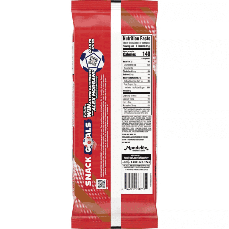 Galletas Chips Ahoy! Chewy Chocolatey Churro 280g - Imagen 3